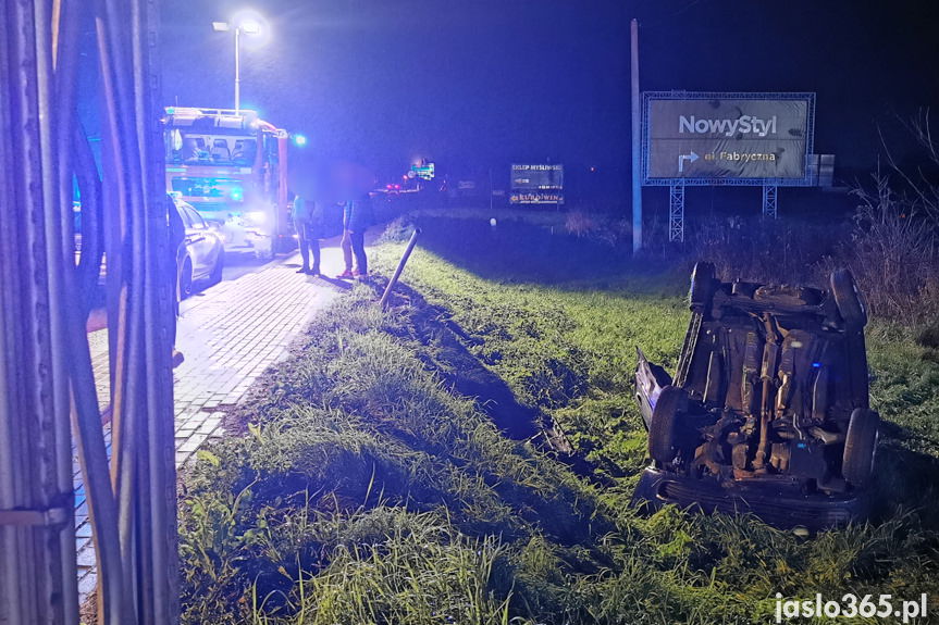 Jasło. Zderzenie dwóch samochodów