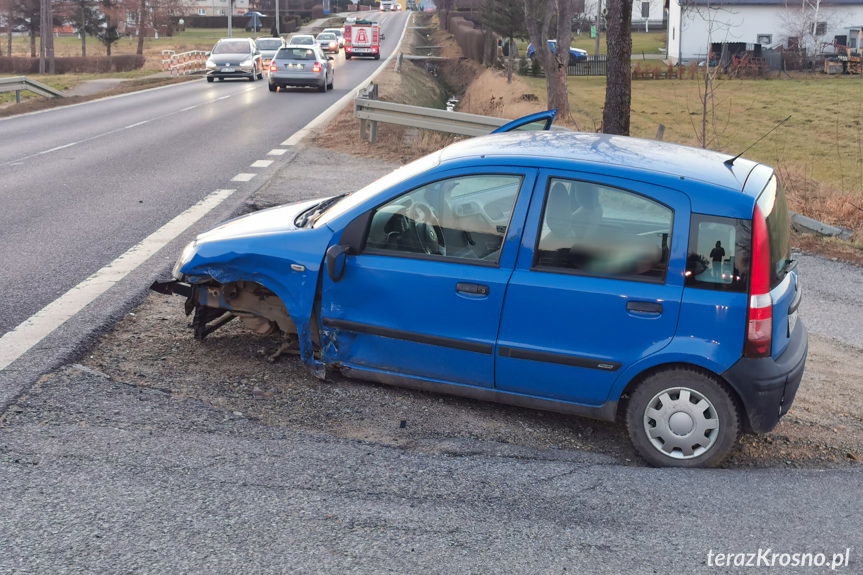 Iwla. Zderzenie dwóch samochodów