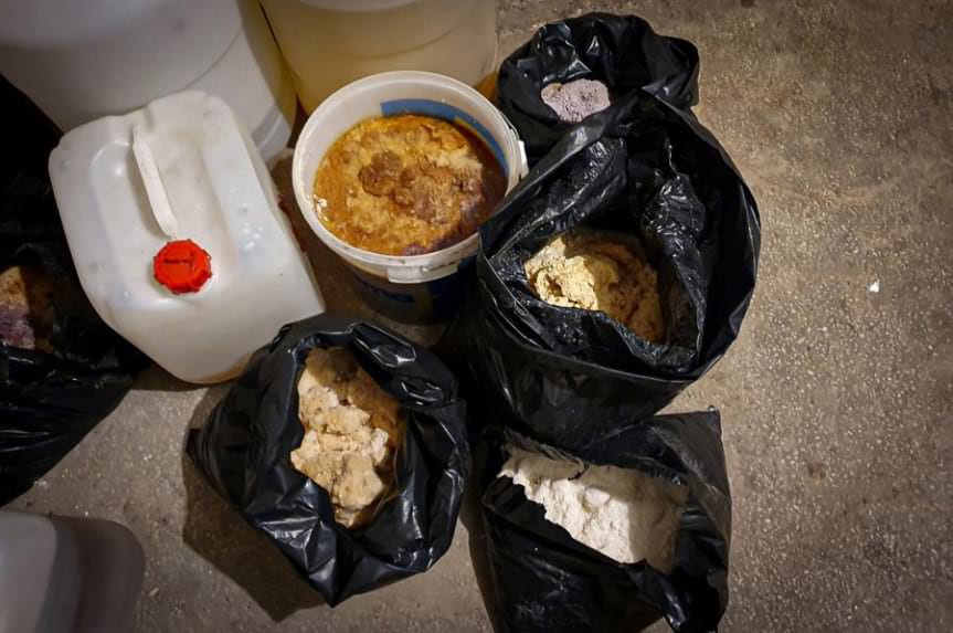 Zlikwidowano laboratorium metamfetaminy