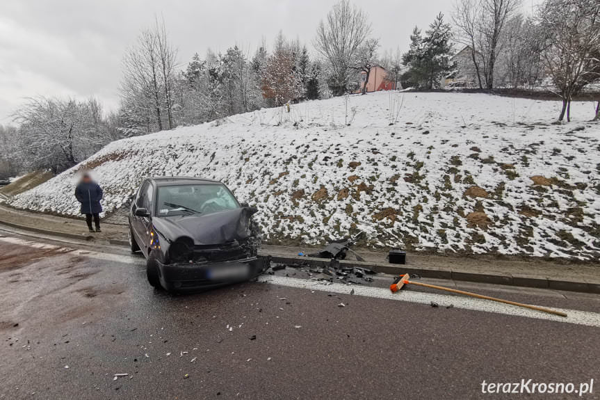 Kombornia. Zderzenie ciężarówki z osobówką