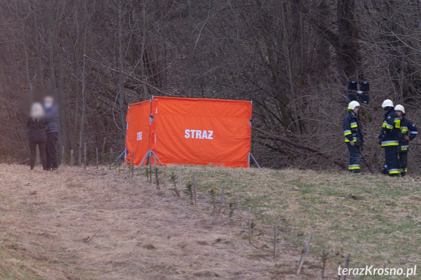 Śmiertelny wypadek w Szklarach. Zginął motocyklista