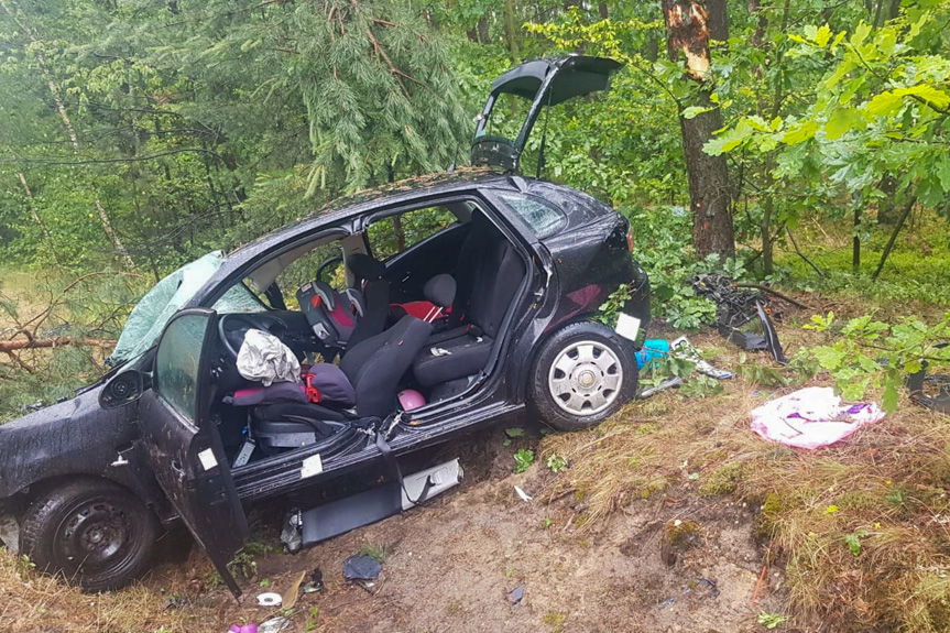 Wypadek w Stalowej Woli na Bojanowskiej