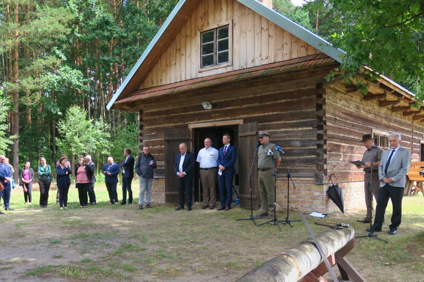 Otwarcie sektora lesnego w Kolbuszowej