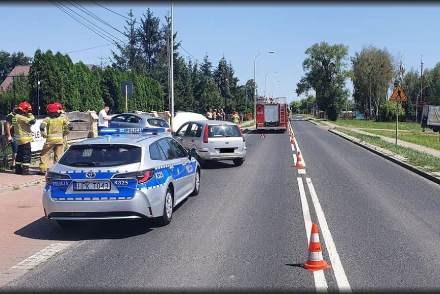 kolizja w Tarnobrzegu