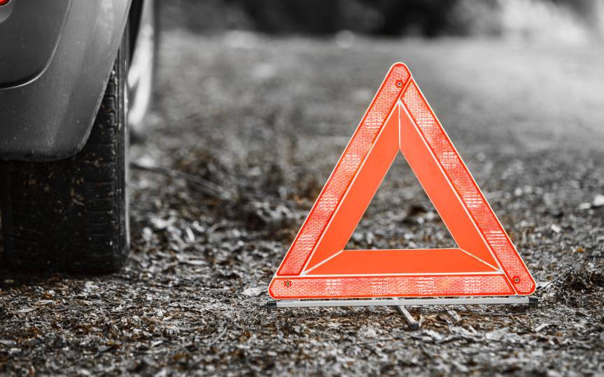 Wypadek na A4 w Woli Dalszej