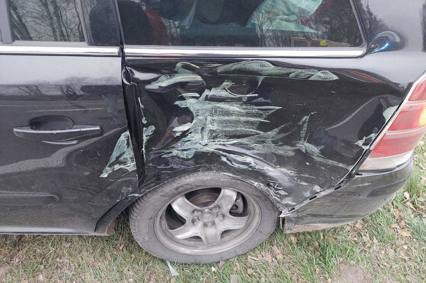 Kolizja w Majdanie Sieniawskim