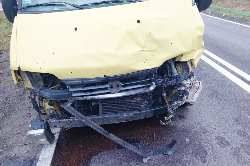 Kolizja w Majdanie Sieniawskim