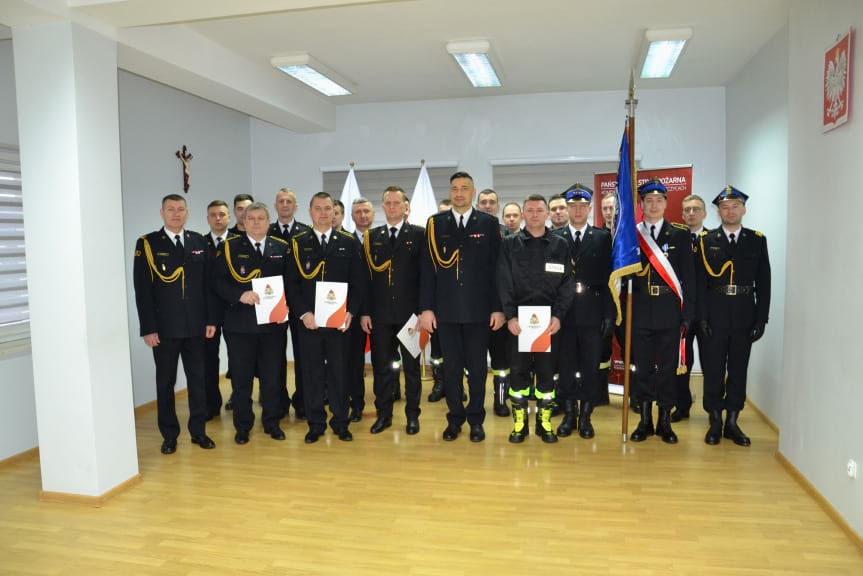 Ślubowanie strażaka PSP