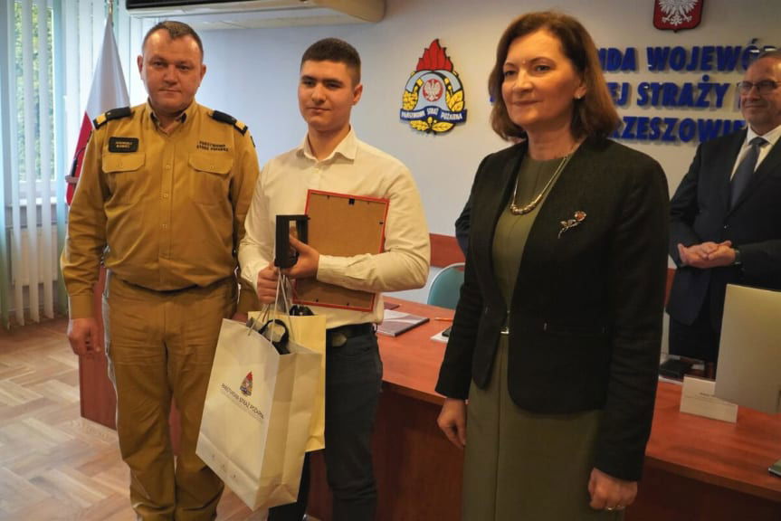 podsumowanie pracy strażaków