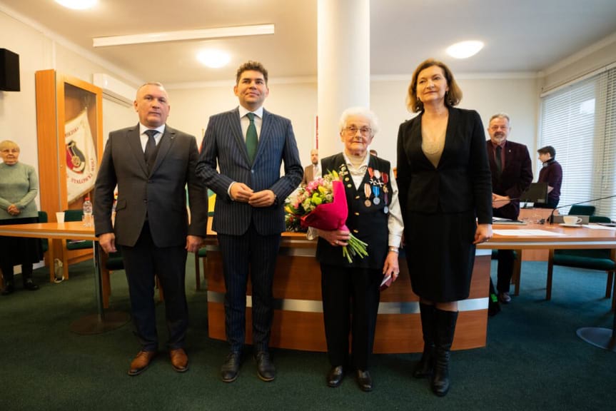 Odznaczenie dla zasłużonej Stalowowolanki