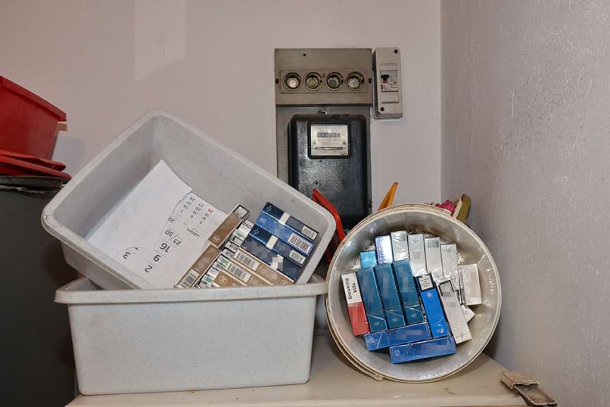 Ukryła nielegalny towar w niecodziennych miejscach 