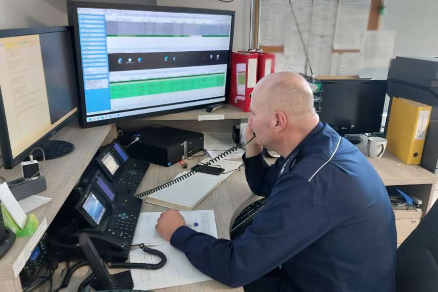 Lubaczowski dyżurny uratował życie mężczyźnie