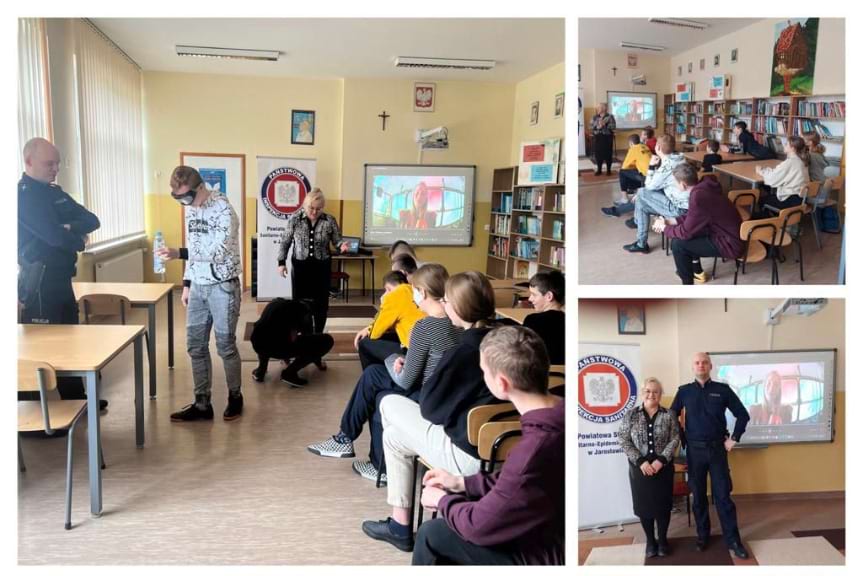 Spotkanie z uczniami SP w Rokietnicy Woli oraz Rokietnicy