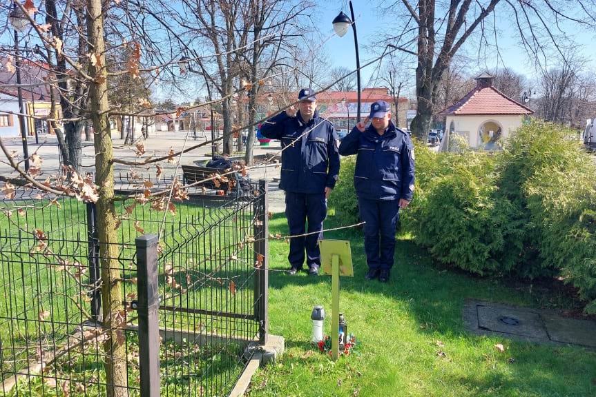 Kolbuszowscy policjanci uczcili pamięć funkcjonariuszy zamordowanych w Katyniu