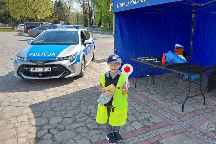Łańcut spotkanie z policjantami
