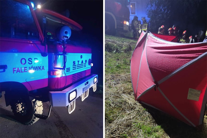 Tragiczny wypadek w Falejówce