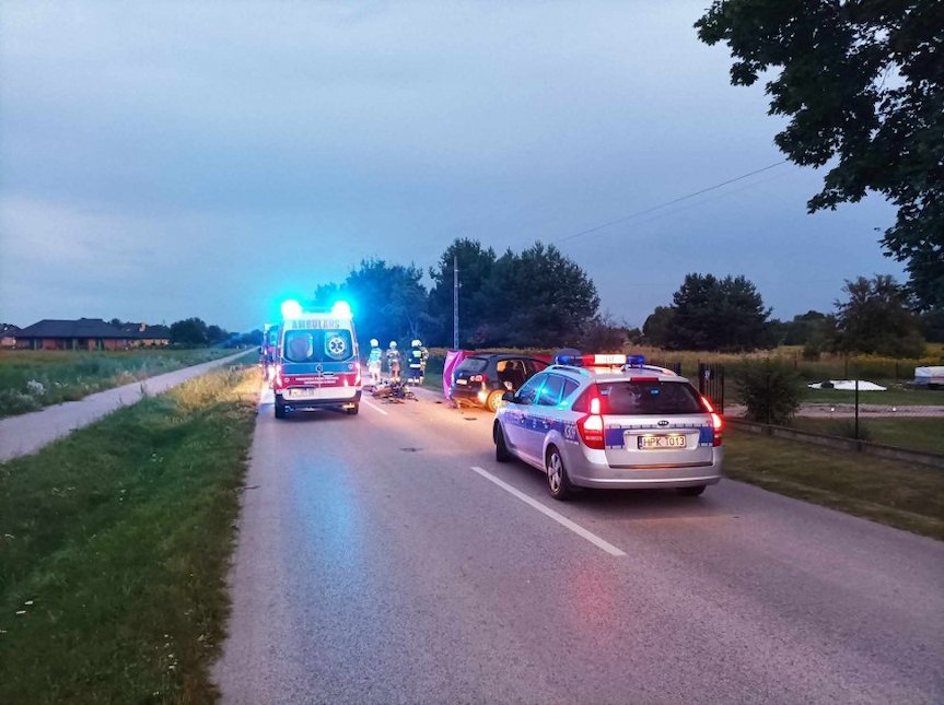 Tragiczny wypadek w Grębowie. Nie żyje 48-latek