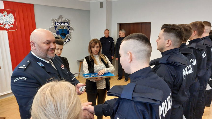 Przemyśl. Nowi policjanci złożyli ślubowanie