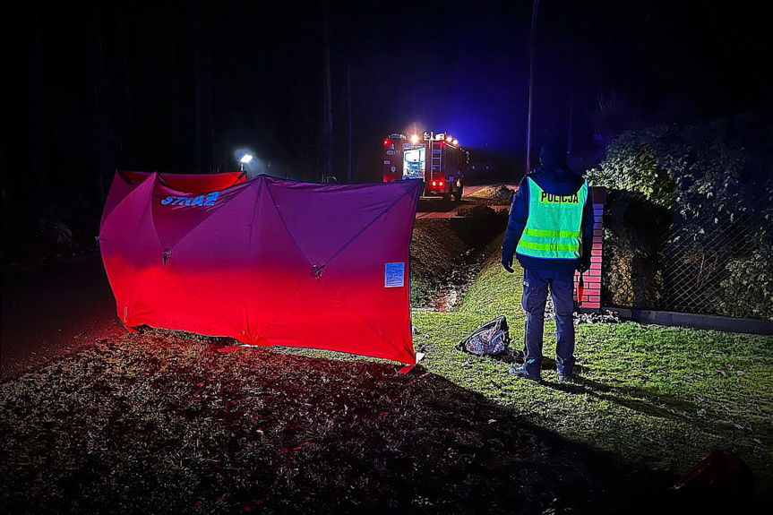 Tragiczny wypadek w Hucie Komorowskiej