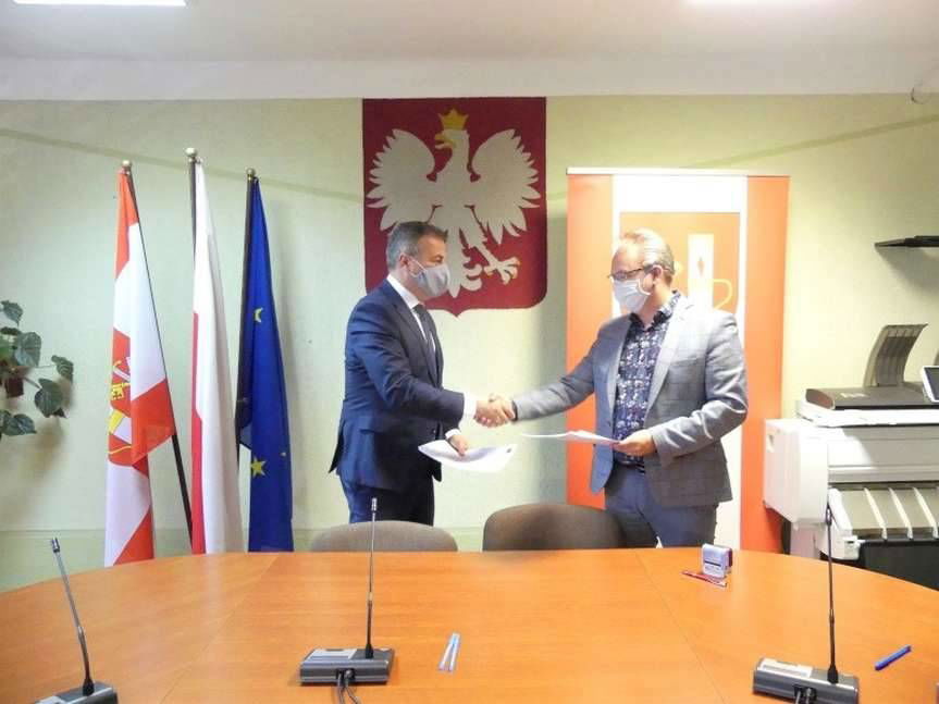 Wodociąg i stacja uzdatniania wody w Kunowej