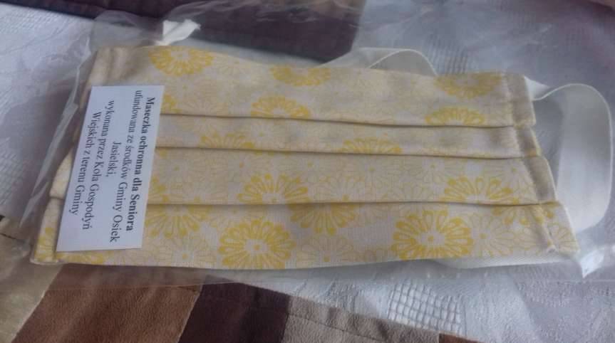 Maseczki dla DPS w Foluszu