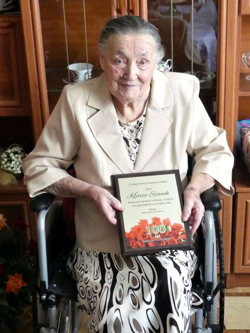 Setne urodziny Klary Szarek z Bączala Dolnego