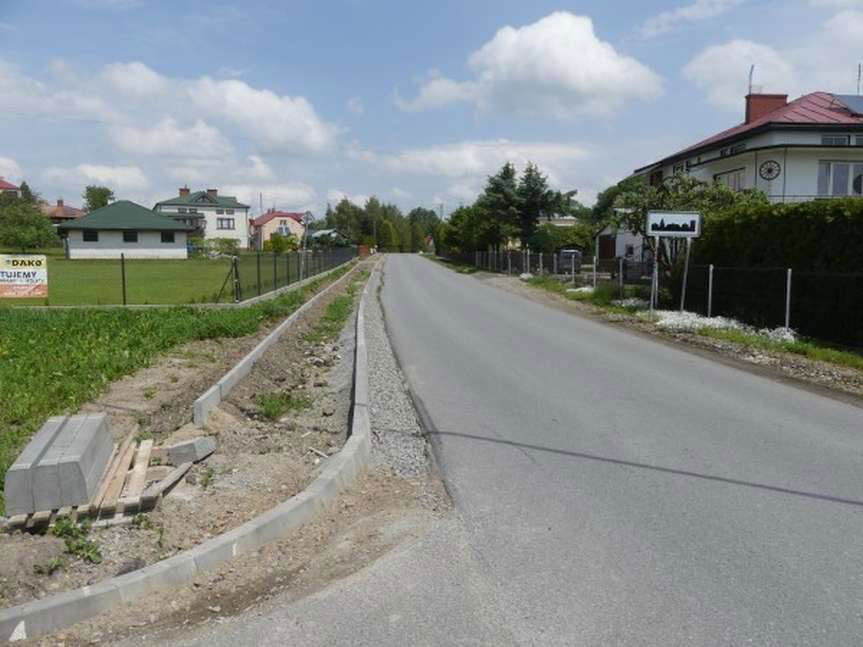 Starosta doglądał dróg powiatowych w gminie Tarnowiec