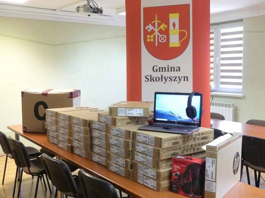 Skołyszyn. Laptopy dla uczniów