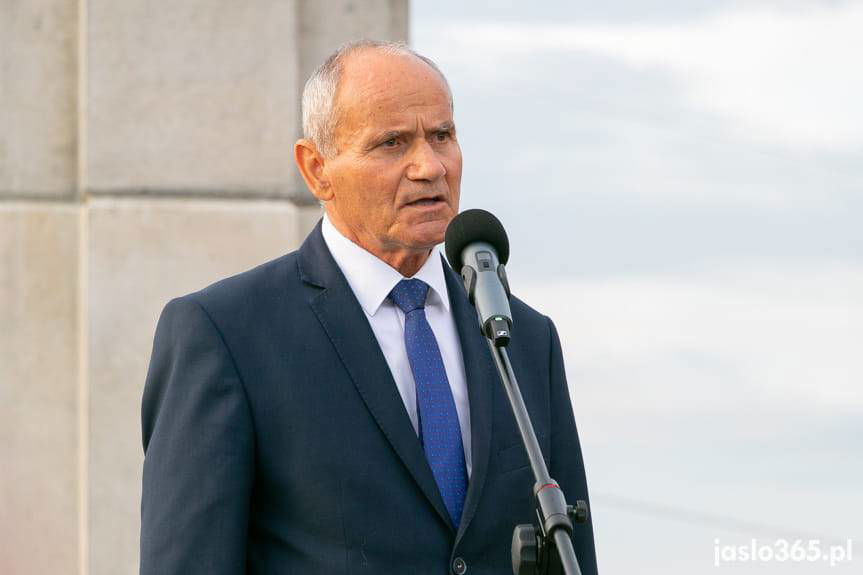 Uroczyste poświęcenie pomnika Chrystusa Króla w Jaśle