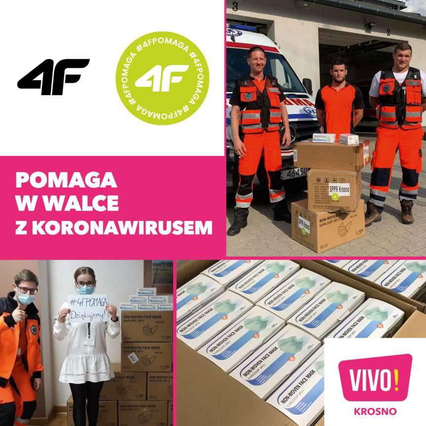 Maseczki dla szpitala w Jaśle