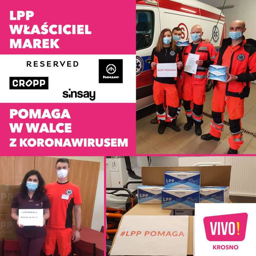 Maseczki dla szpitala w Jaśle