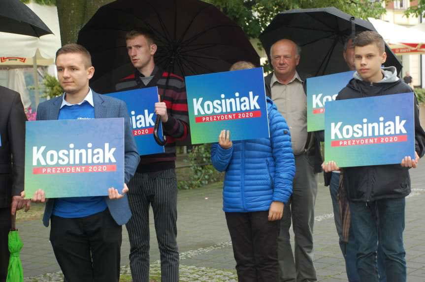 Poseł Mieczysław Kasprzak na rynku w Jaśle: dość nienawiści i dzielenia Polaków!