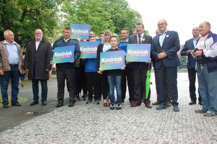 Poseł Mieczysław Kasprzak na rynku w Jaśle: dość nienawiści i dzielenia Polaków!