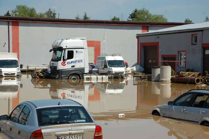 Powiat jasielski. Wstępny bilans strat po powodzi