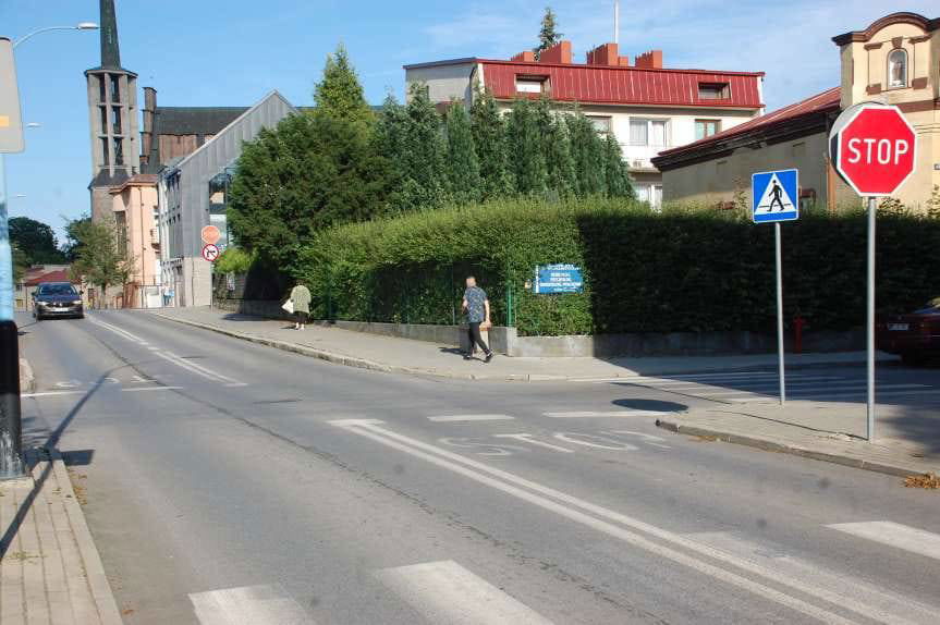 Jasło. Skrzyżowania przy ul. Chopina do przebudowy