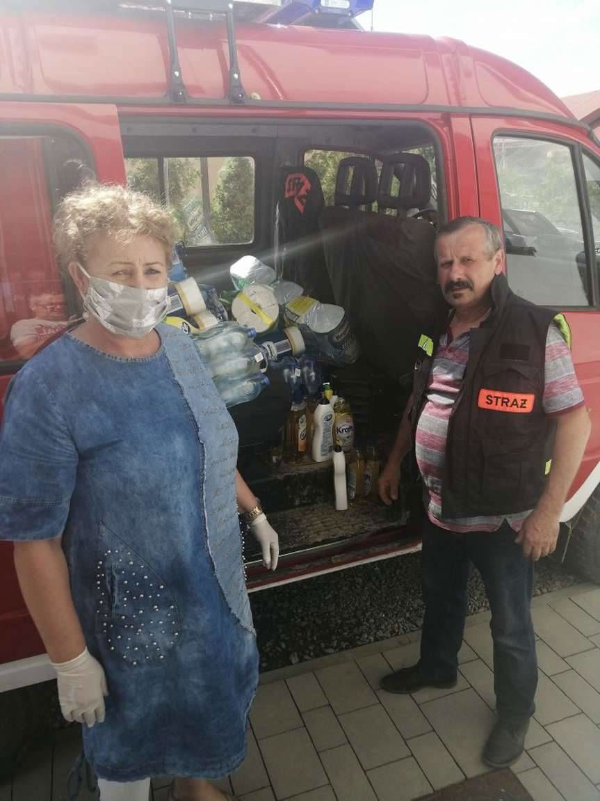 Gmina Kołaczyce. Duży odzew na apel o pomoc powodzianom