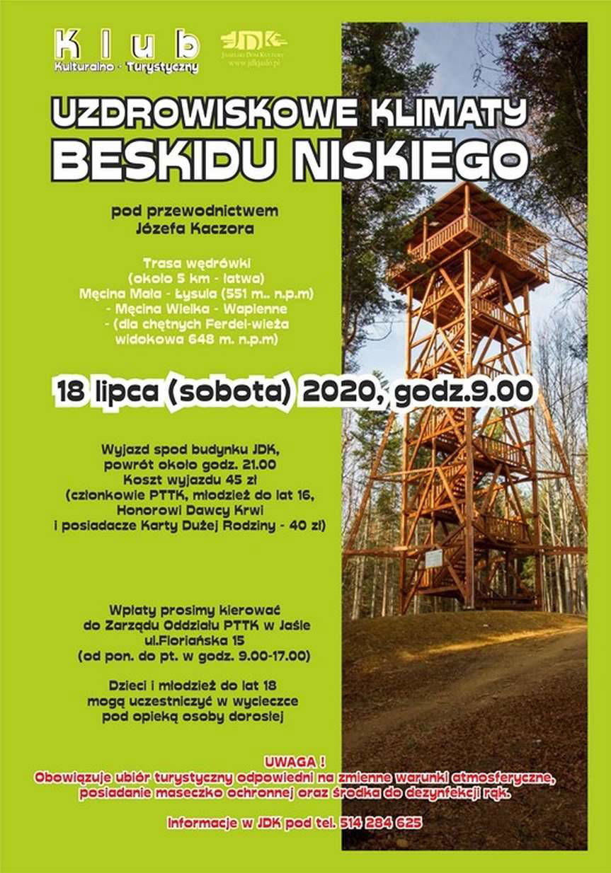 Zielonym szlakiem Beskidu Niskiego