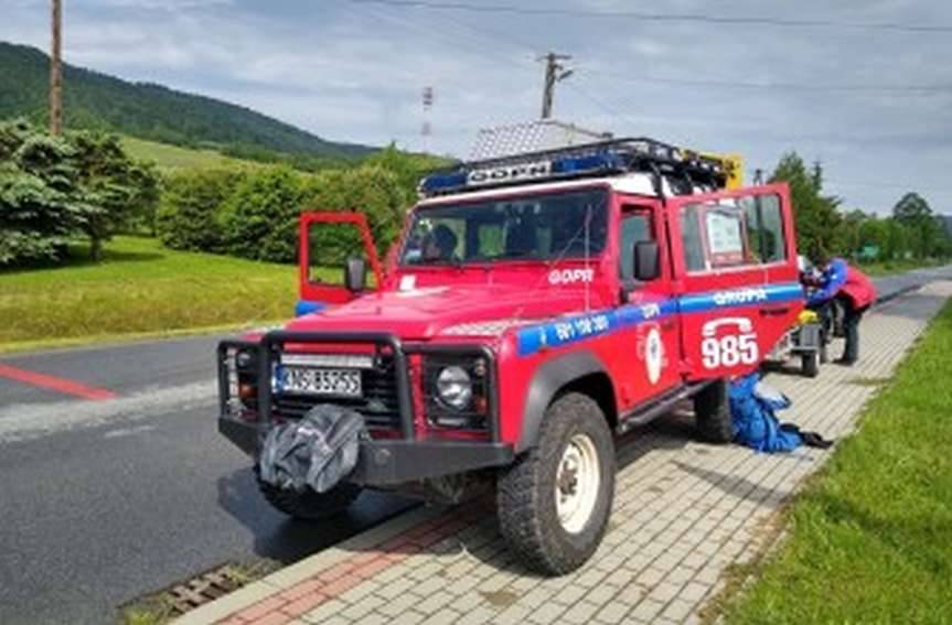 GOPR-owcy w Krempnej