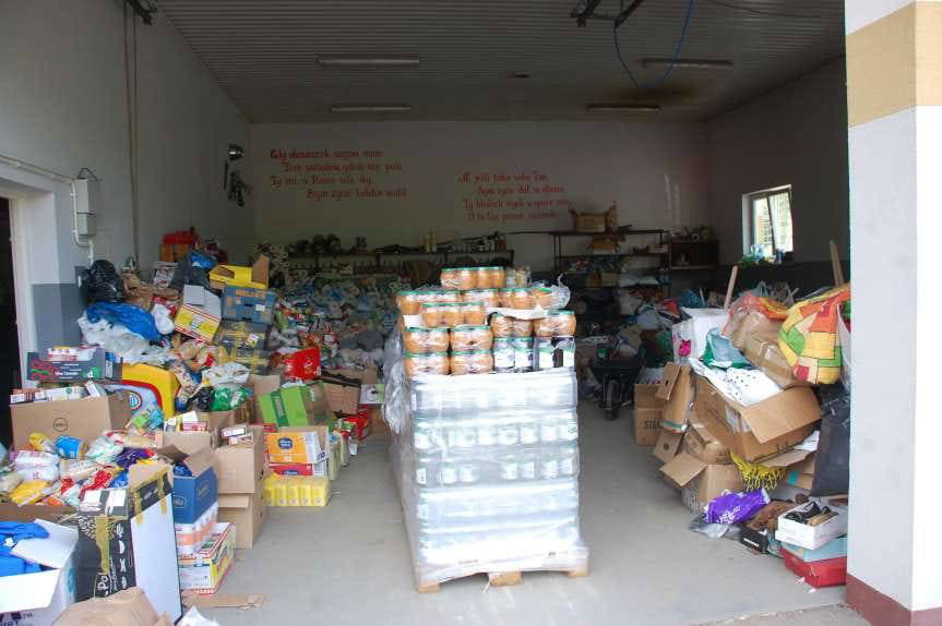 Słowacy przywieźli kolejne dary dla powodzian w Trzcinicy