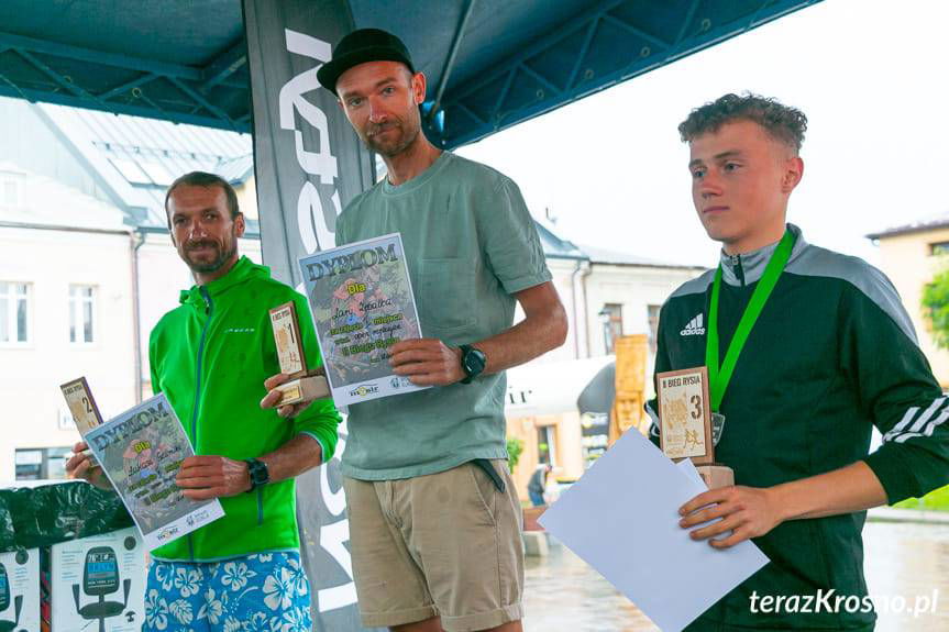 II Bieg Rysia na górę Cergową. Drugi Łukasz Szumiec