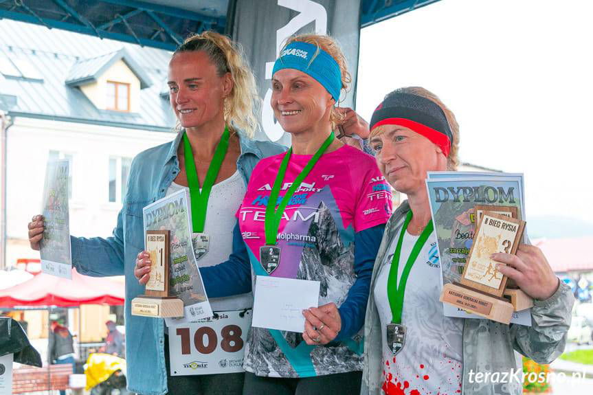 II Bieg Rysia na górę Cergową. Drugi Łukasz Szumiec