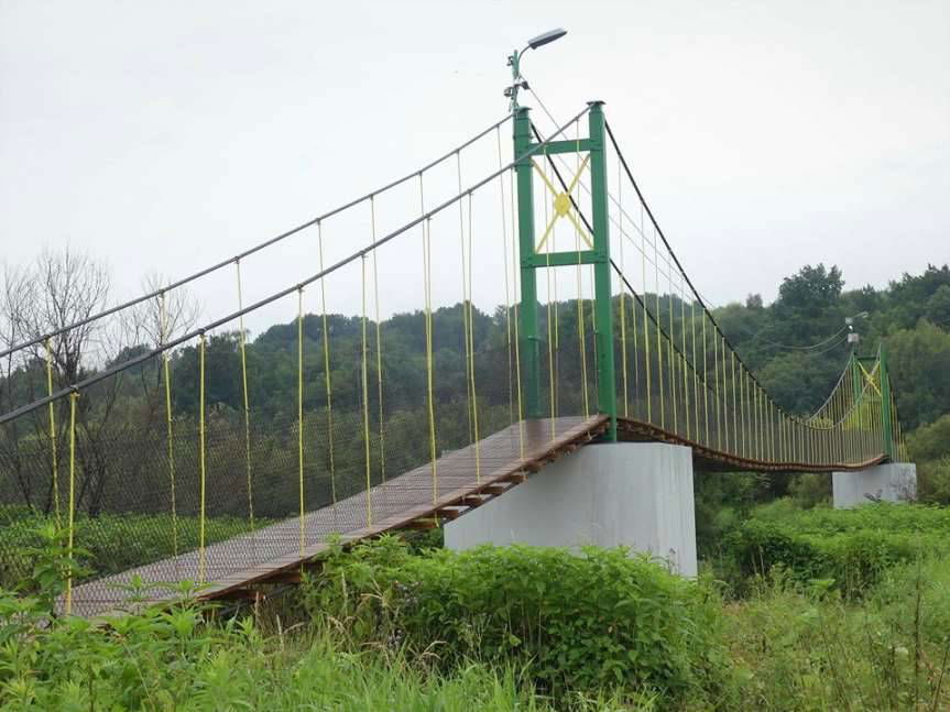 Przysieki. Kładka wyremontowana