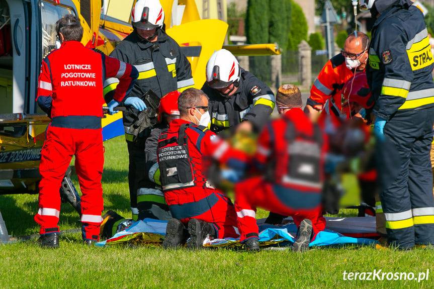 REGION. Mężczyzna potrącony przez pociąg