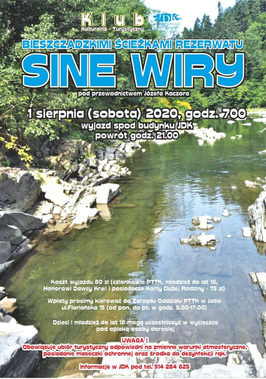 Bieszczadzkimi ścieżkami rezerwatu Sine Wiry