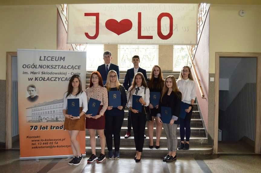 Stypendia burmistrza Kołaczyc dla zdolnych uczniów