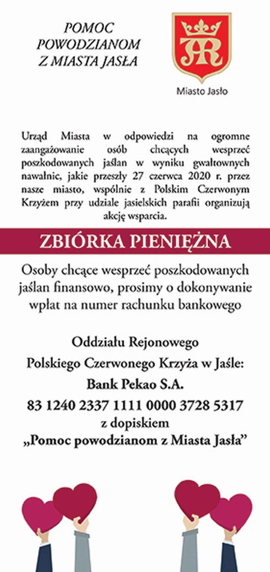 Jasło. Nadal można pomagać powodzianom