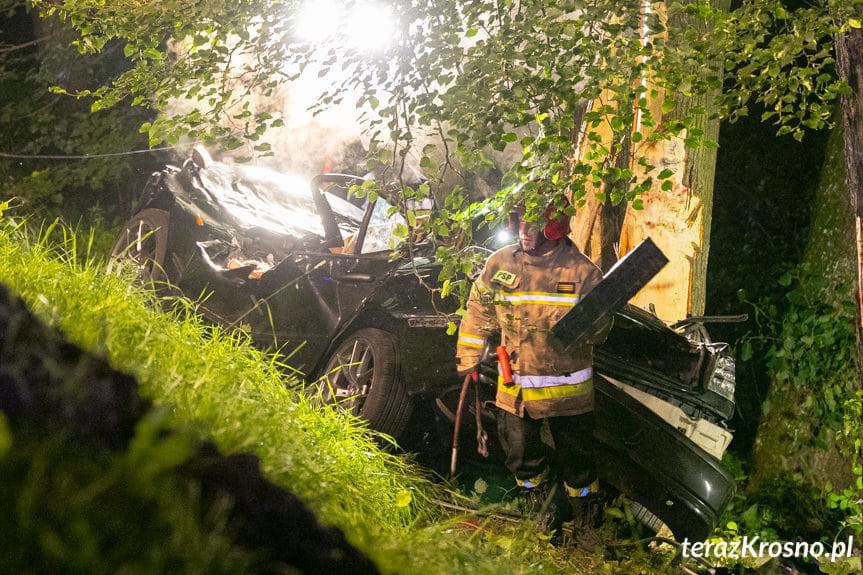 REGION. Tragiczny wypadek w Jasienicy Rosielnej. Nie żyje dwóch młodych mężczyzn