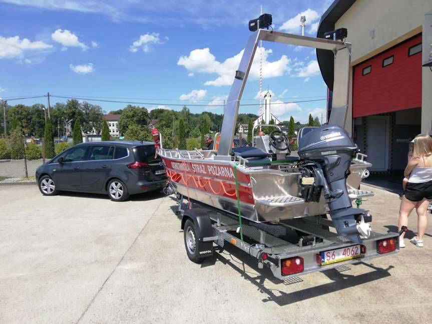 Nowa łódź dla OSP w Skołyszynie
