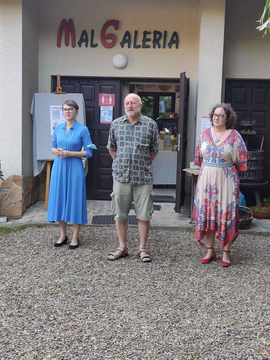 MalGaleria II w Jaśle. Wystawa prac Natalii Fischer i Małgorzaty Samborskiej juniorki