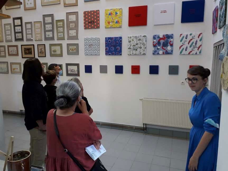 MalGaleria II w Jaśle. Wystawa prac Natalii Fischer i Małgorzaty Samborskiej juniorki